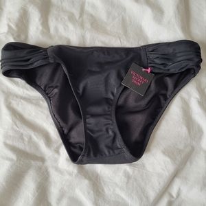 NWT Victoria's Secret bikini bottom with ruched sides- size XS